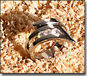 geschwungener Brillant-Weigold-Ring